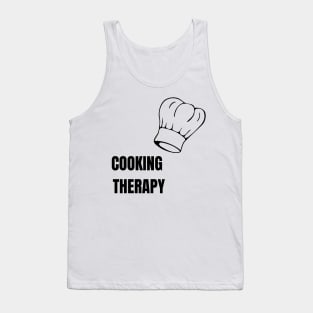 Cooking Therapy Minimal shirt Tank Top